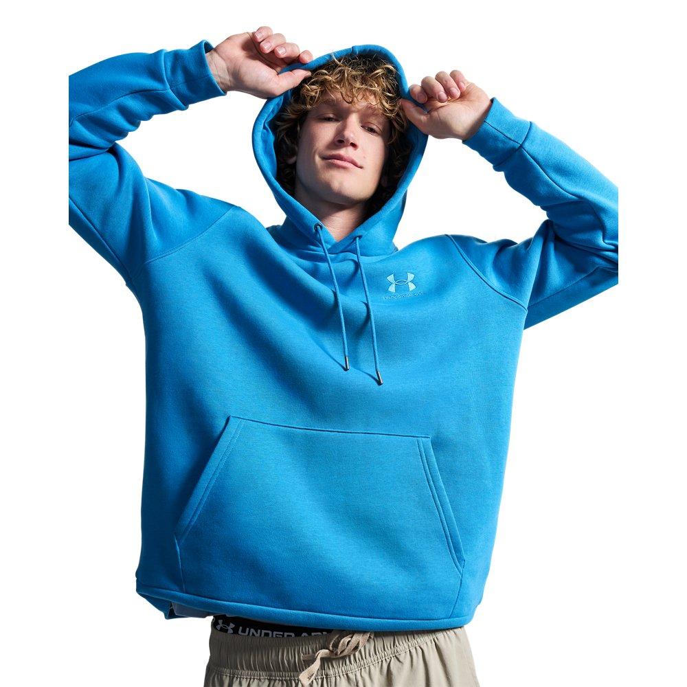Under Armour Men's Icon Fleece Hoodie - Blue - BLUE